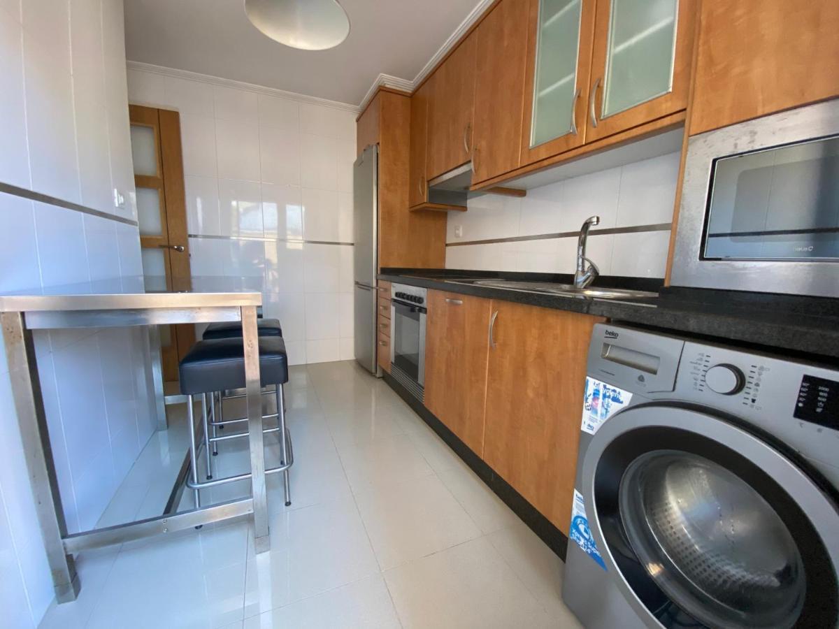 Apartamento A 5 Min Caminando De La Playa Sta. Cristina, Oleiros Bagian luar foto