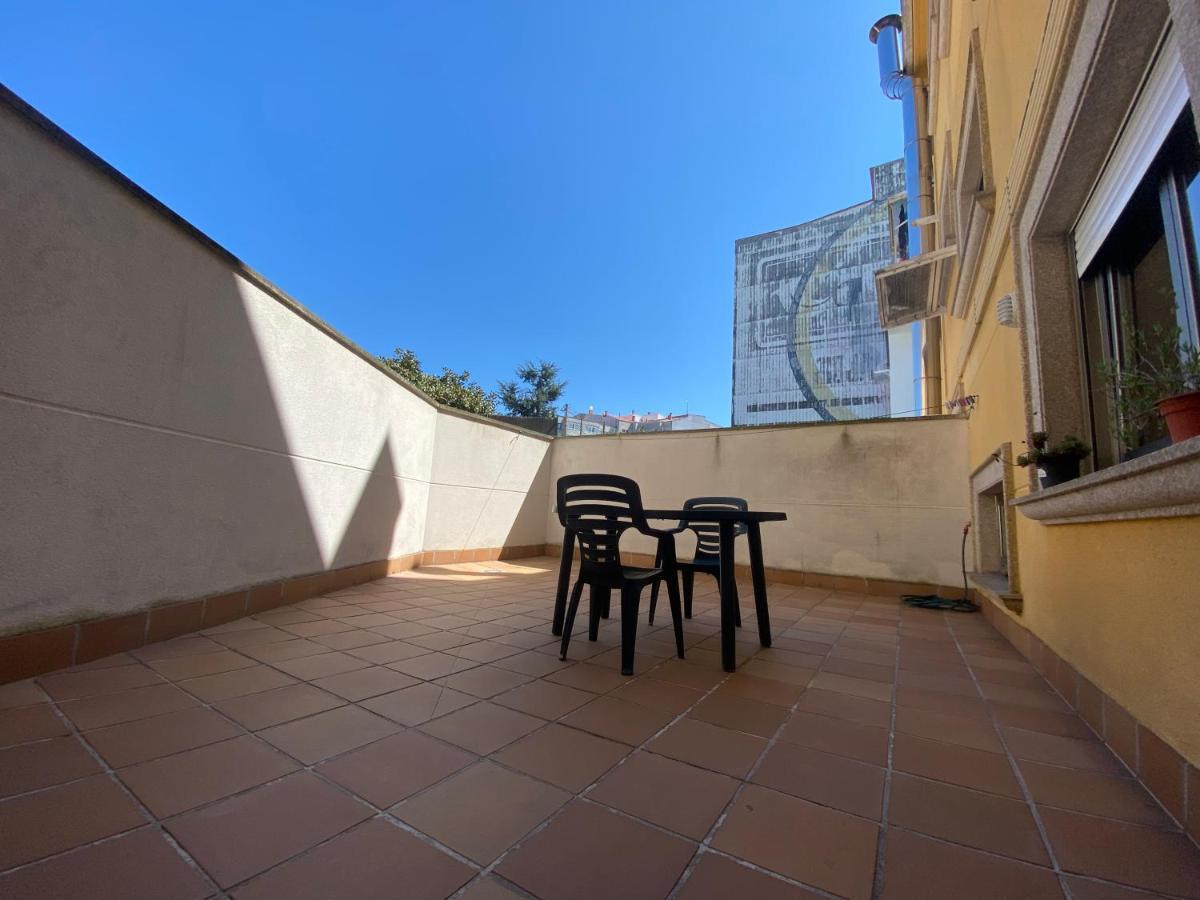 Apartamento A 5 Min Caminando De La Playa Sta. Cristina, Oleiros Bagian luar foto